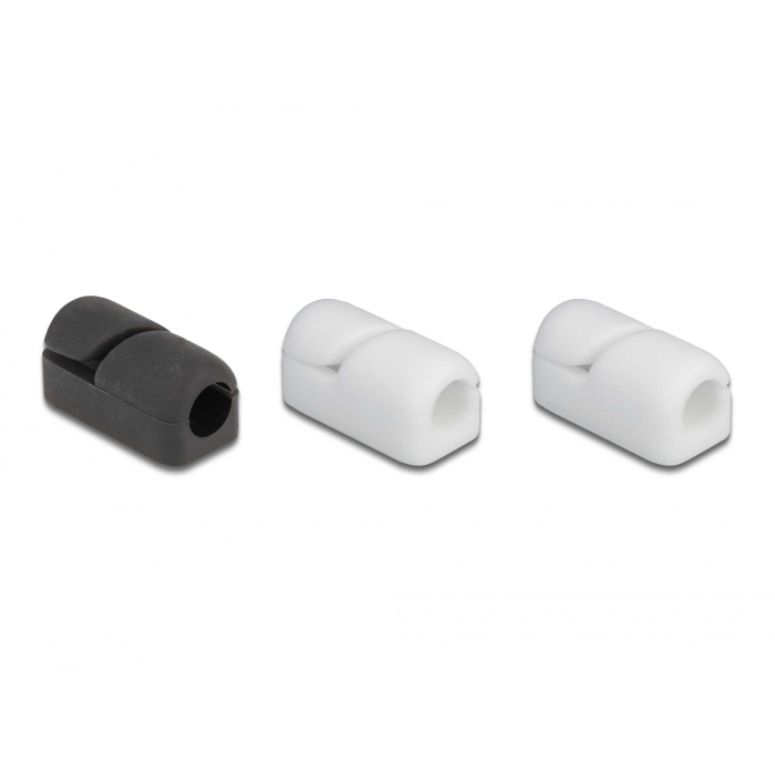 Delock 18404 önzáró és öntapadó 3db-os kábeltartó készlet (18404)
