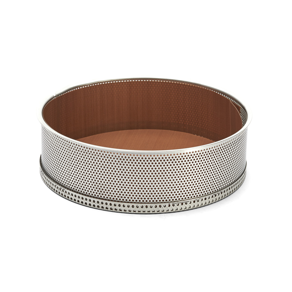 De Buyer Form Tondo Forato Perforált tortaforma 24cm - Inox (DB3213-24)