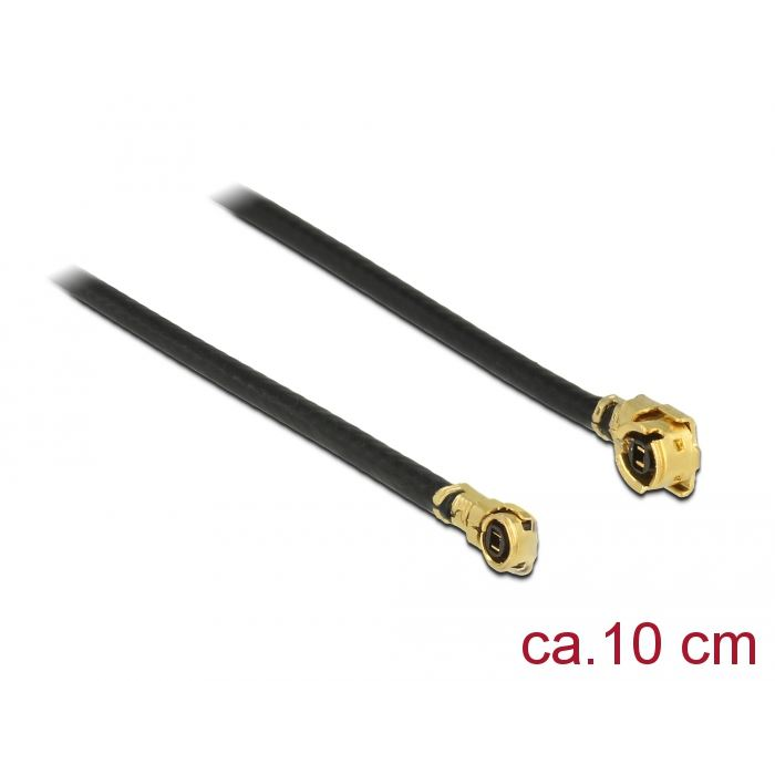 Delock antenna kábel MHF / U.FL-LP-068 apa > MHF IV/ HSC MXHP32 10cm (89647) (DE89647)