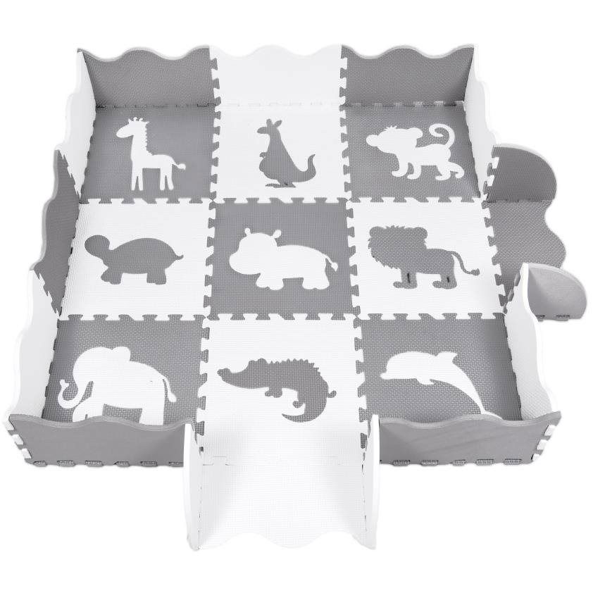 EVA Puzzle alátét Szafari 31,5 × 31,5 × 1 cm (25 db) (8595608809985)