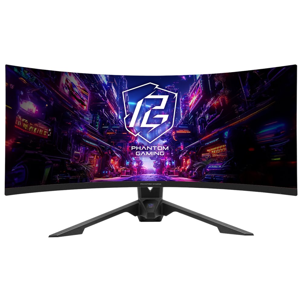 ASRock PG34QRT2B 34" WQHD 180Hz Ívelt Gaming Monitor - Fekete (90LXA0H0-A0E1A0V)