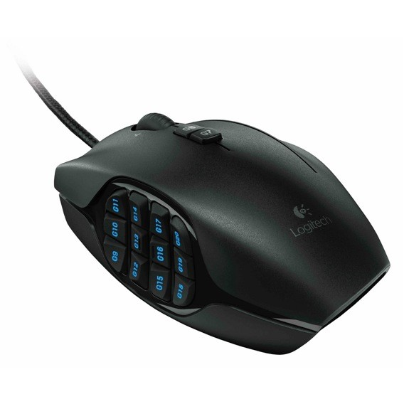 Logitech mouse G600 MMO - black