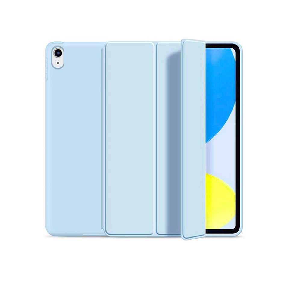 Apple iPad 10.9 (2022) tablet tok (Smart Case) on/off funkcióval - sky blue (ECO csomagolás) (FN0466)