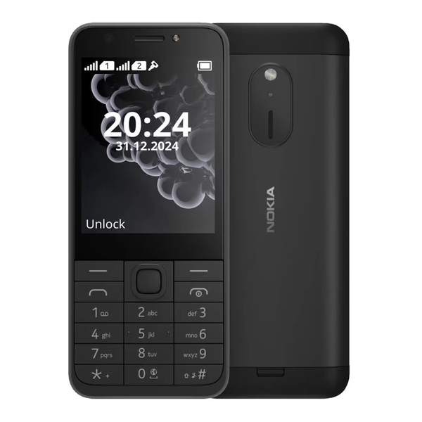 Nokia 230 (2024) mobiltelefon (Dualsim) FEKETE