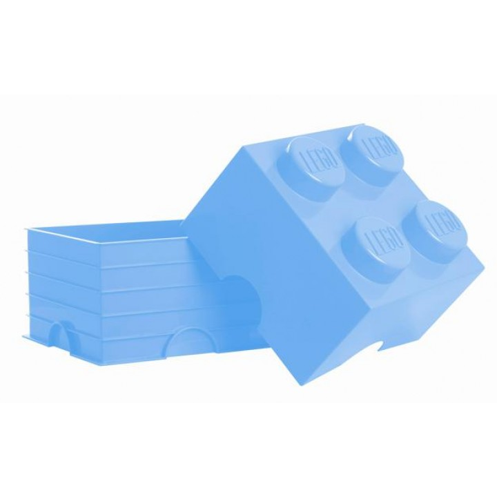 LEGO 40031736 Brick Drawer 4 Tárolódoboz - Világoskék (RC40031736)