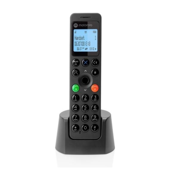 Motorola DOT201 DECT telefon fekete