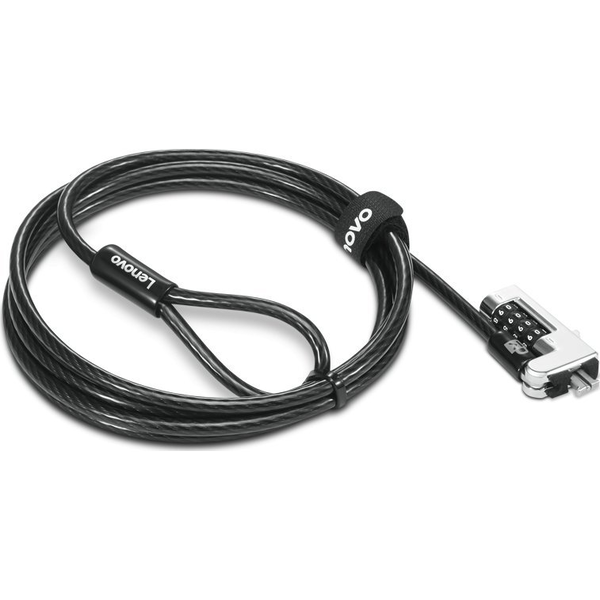 Lenovo 4XE1F30278 kabellås Sort 1,8 m