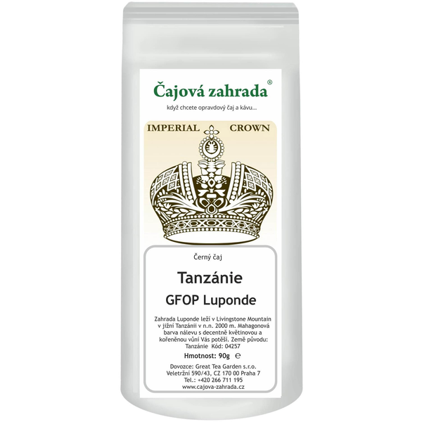 Tea Garden Tanzania GFOP Luponde - black tea, 90g