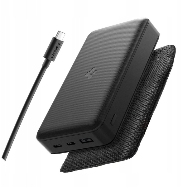 Powerbanka Spigen 20000 mAh čierna