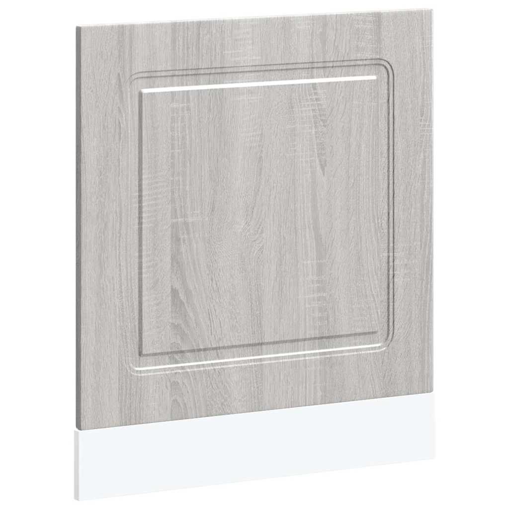 mosogatógép panel Kalmar szürke sonoma 60x1,5x67 cm gépi fa (853663)
