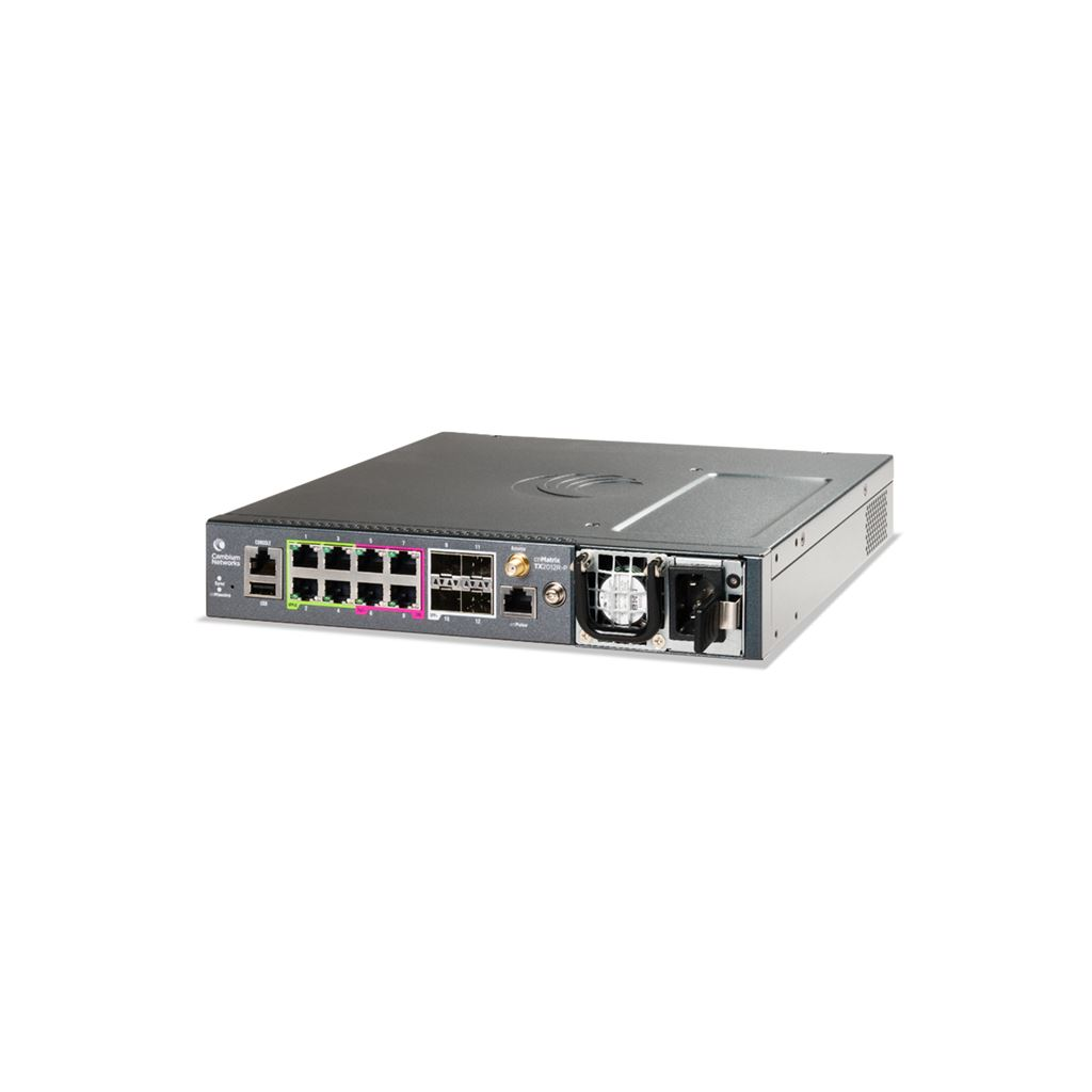 Cambium cnMatrix TX2012R-P 8 portos PoE switch (MXTX2012GXPA10) (MXTX2012GXPA10)