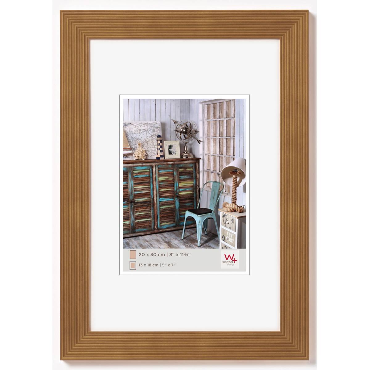 Walther HI318E Grado 13x18 Fa képkeret - Tölgy (HI318E)