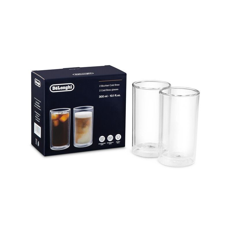 DeLonghi DLSC325 Cold Brew üvegpohár 2db-os 300ml (31018) (DE31018)