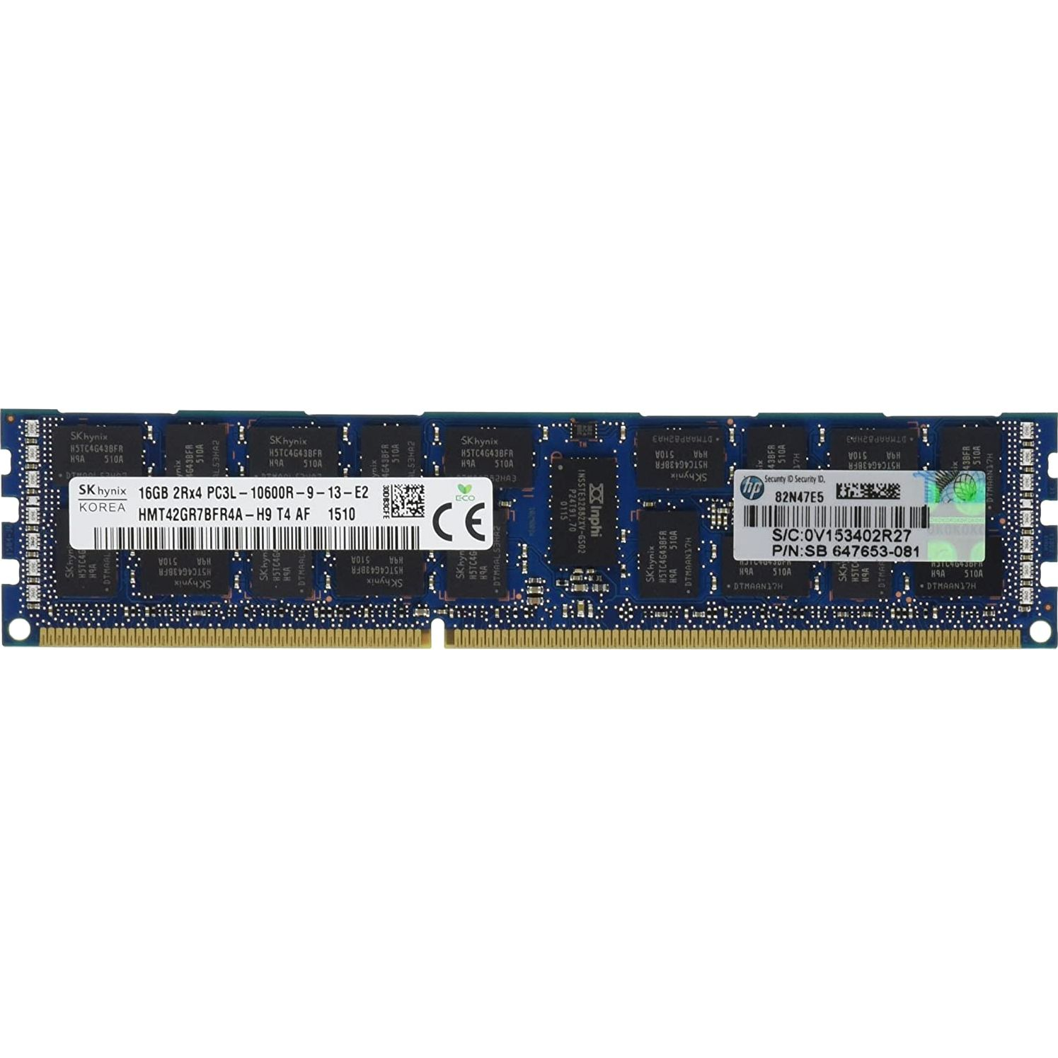 HPE DDR3L 16GB 1333MHz CL9 szerver memória (647901-S21)