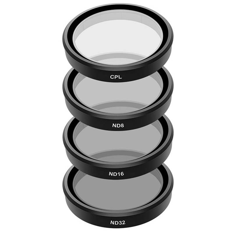 Telesin DJI Action 3 CPL/ND8/ND16/ND32 szűrő szett (OA-FLT-005) (OA-FLT-005)