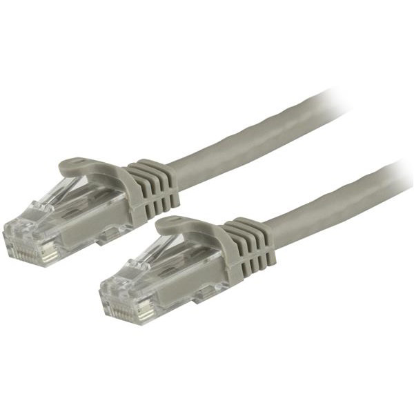StarTech.com N6PATC15MGR netværkskabel Grå 15 m Cat6 U/UTP (UTP)