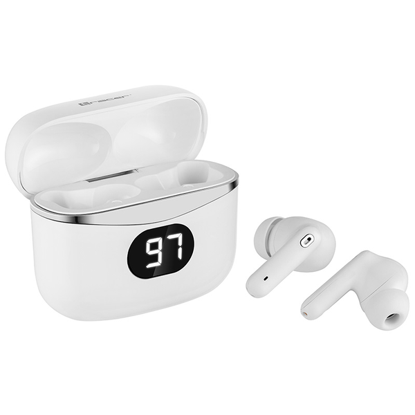 Bezdrátová sluchátka do uší Tracer T5 Bílá