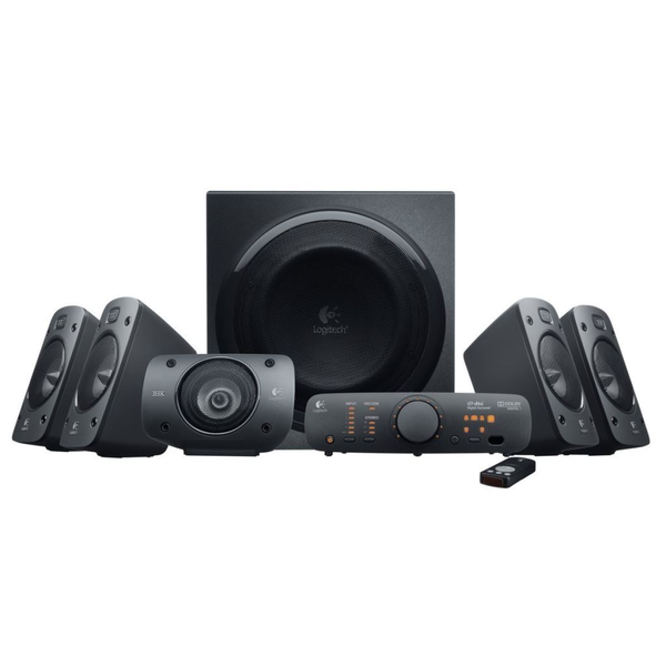 Logitech Z906 set reproduktorov 500 W Univerzálne Čierna 5.1 kanály/kanálov 67 W