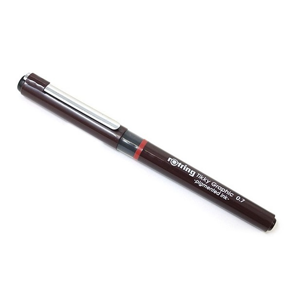 Rotring Tikky Graphic 0,7mm bordó tűfilc (NRR1904757)