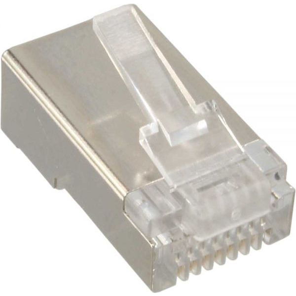 InLine 74559 káblový konektor Strieborná, Priehľadná, Biela