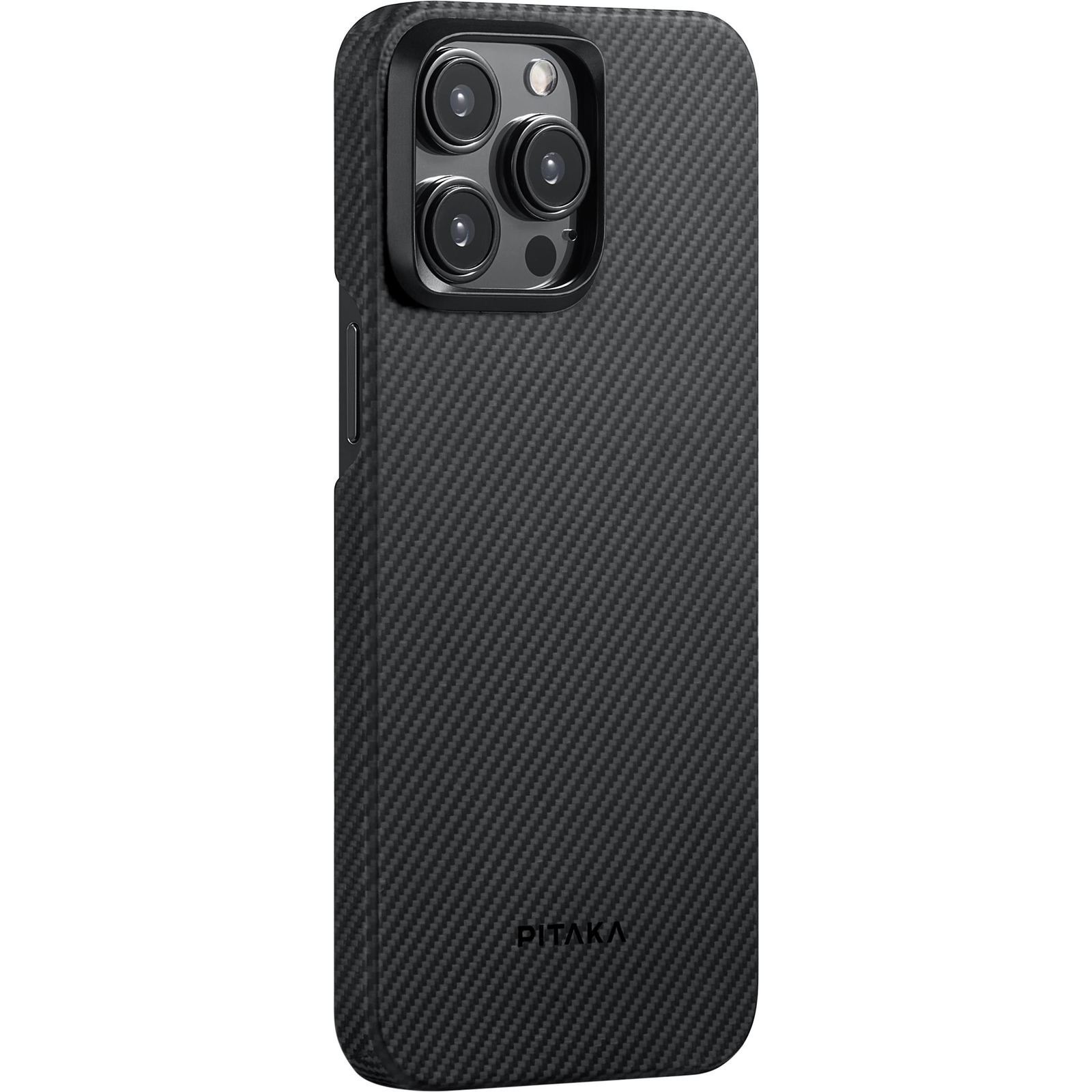 Pitaka MagEZ 4 600D Case Black/Grey Twill iPhone 15 Pro tok (KI1501PA)