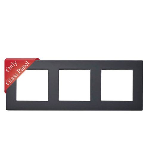 SMARTZILLA moduláris 3-as üveg keret fekete (2036103) (smart2036103)