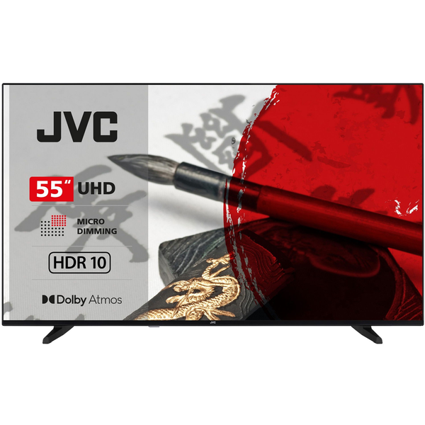 Телевизор JVC LT-55VU3305 4K UHD, Smart, LED, 139 cm