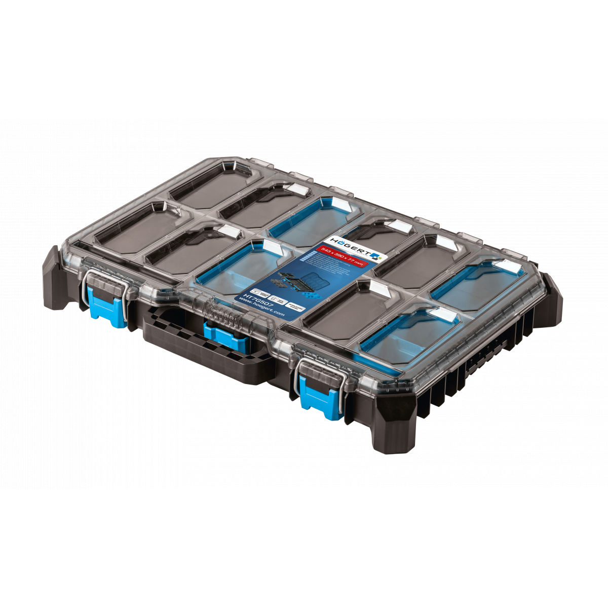 Szerszámosláda Hoegert Technik (HT7G507)