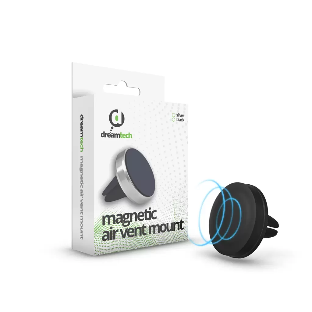 Dreamtech Magnetic Air Vent Mount, autós tartó Black (118755)