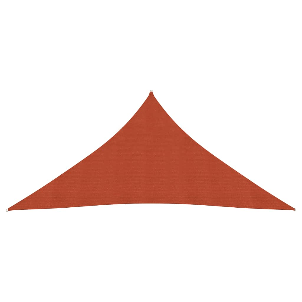 terrakotta HDPE napvitorla 160 g/m² 4,5 x 4,5 x 4,5 m (311370)