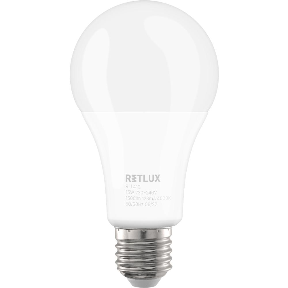 Retlux RLL 410 LED Izzó 15W 1500lm 4000K E27 - Meleg fehér (RLL 410)