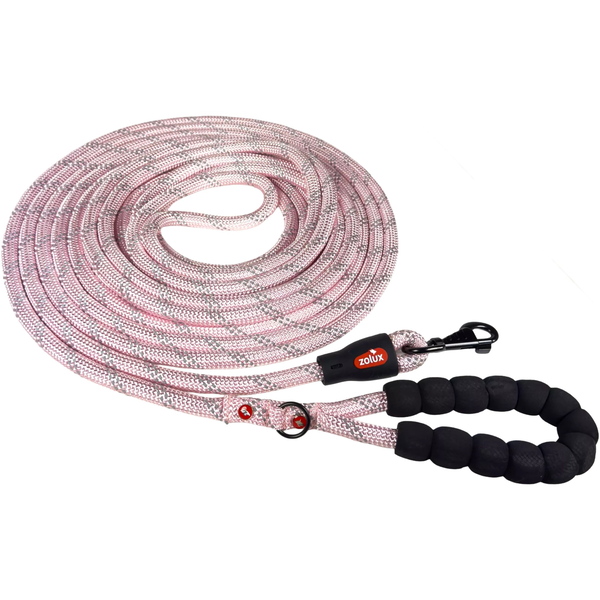 ZOLUX Smycz sznurowa dla psa 10m 13mm różowa