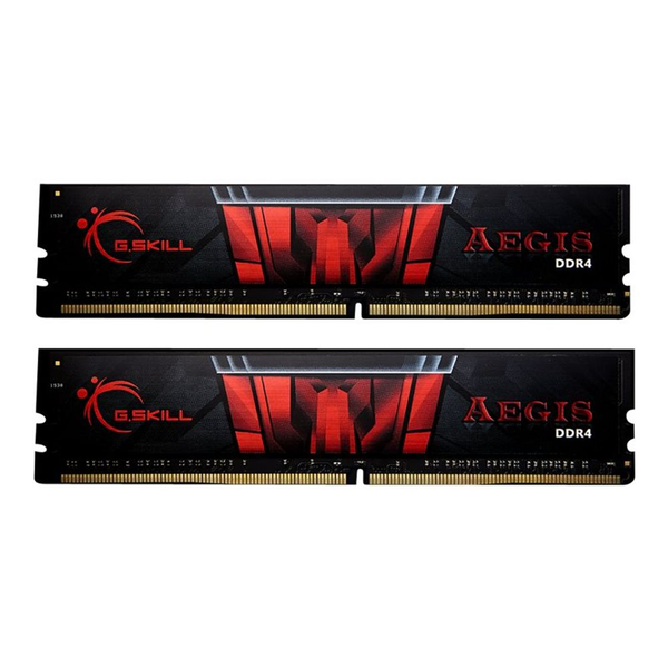 G.Skill AEGIS - DDR4 - Kit - 32 GB: 2 x 16 GB - DIMM 288-PIN - 2400 MHz / P