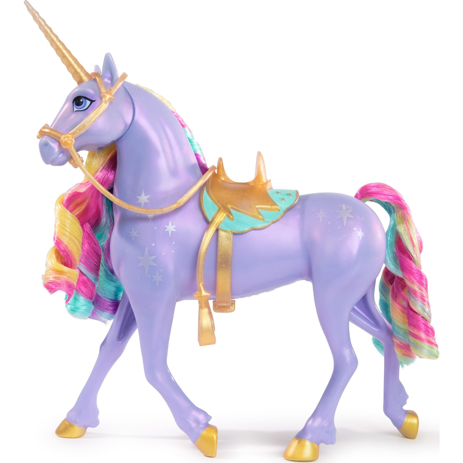 Unikornis Akadémia Világító Csillag interaktív unikornis játék - Lila (UNI-6071157)