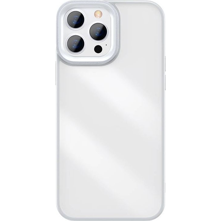 Baseus Crystal átlátszó tok iPhone 13 Pro készülékhez (szürke) (BSU2966GRY)