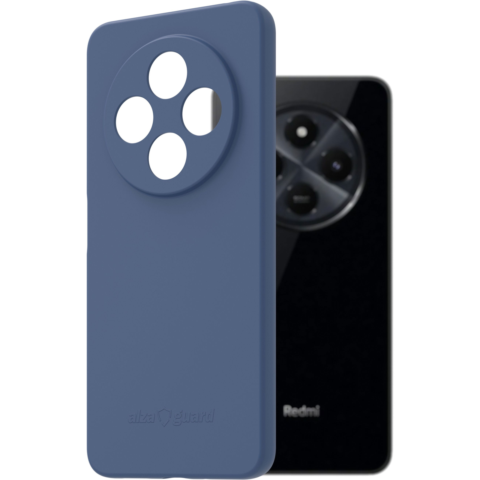 AlzaGuard Matte Case Xiaomi Redmi 14C / POCO C75 4G/ Redmi 14R 5G kék TPU tok (AGD-PCT446L)