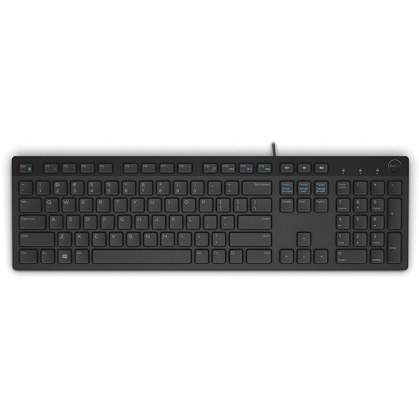 DELL KB216 tastatur Universel USB QWERTY Ukrainsk Sort