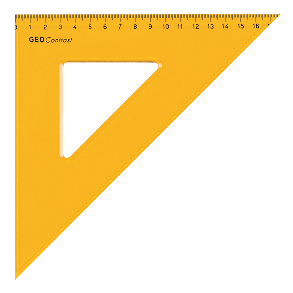 Aristo GEO22425 45° háromszög vonalzó - 25 cm (GEO22425)