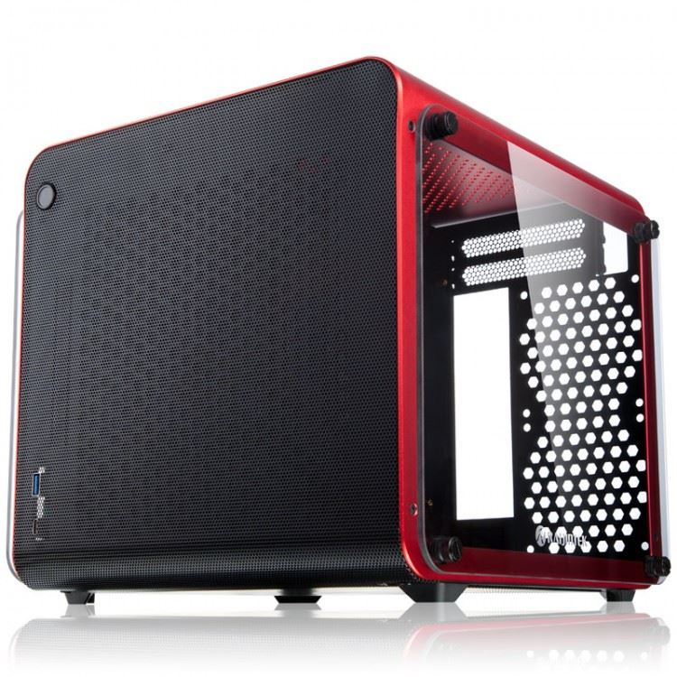 Raijintek METIS EVO TGS táp nélküli ablakos mini-ITX ház piros (0R20B00164) (0R20B00164)