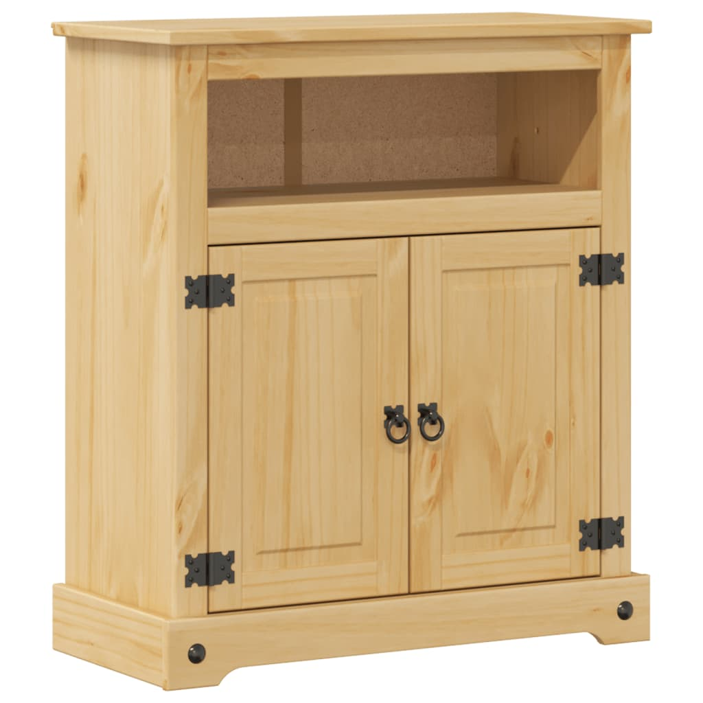 Corona tömör fenyőfa fürdőszobaszekrény 70 x 33 x 80 cm (4013405)