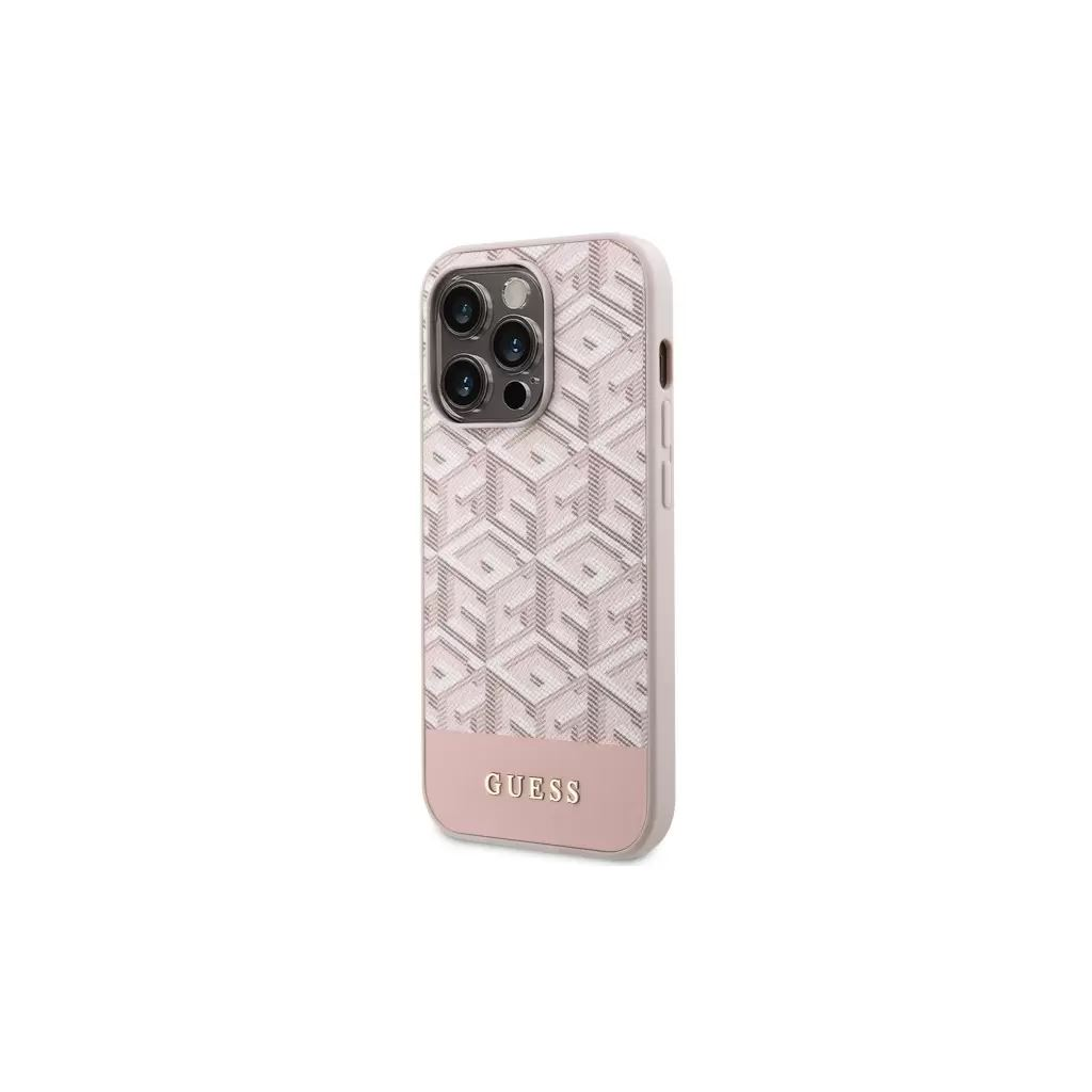 Guess Apple Iphone 14 Pro tok pink GUHMP14LHGCFSEP (127912) (GUHMP14LHGCFSEP)