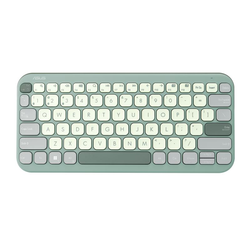 ASUS Marshmallow KW100 Bluetooth billentyűzet Green Tea Latte színű (KW100Green Tea LatteHU)