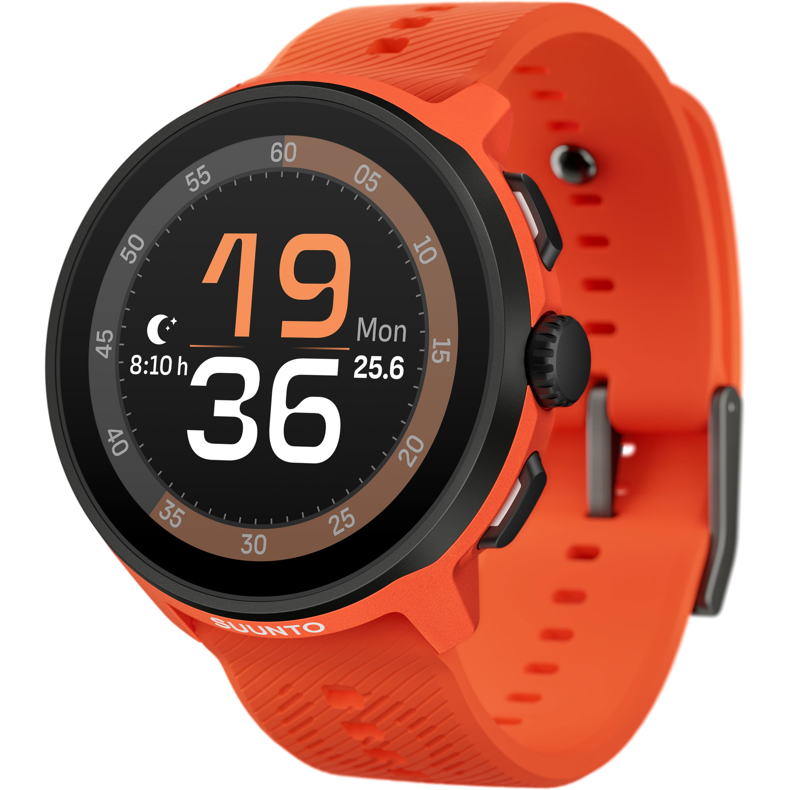 Suunto Run Coral Orange okosóra, szilikon szíjjal (SS051275000)