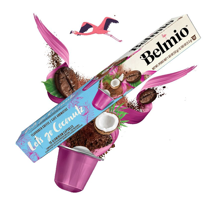 Belmio Let s go Coconutz Nespresso kompatibilis kávékapszula 10db (BLIO31581)