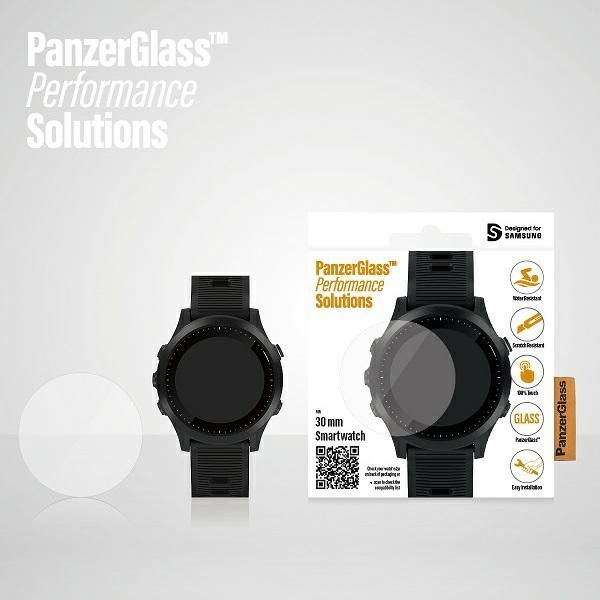 PanzerGlass 3602 accessorio indossabile intelligente Protezione per schermo Trasparente Vetro temperato, Polietilene tereftalato (PET)