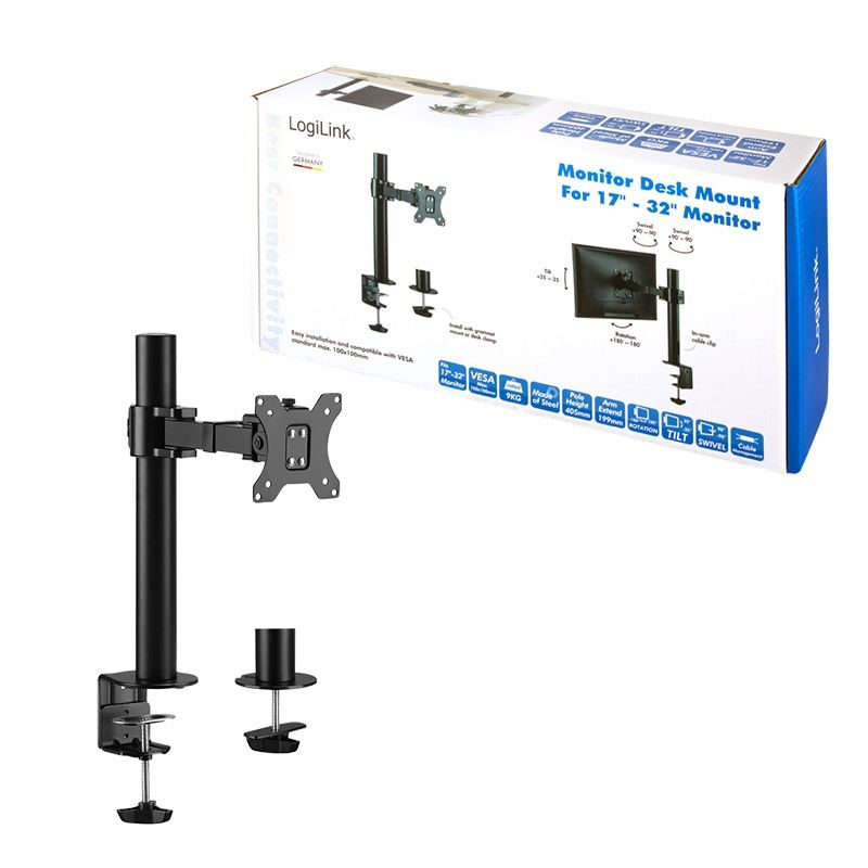 LogiLink asztali monitor tartó konzol 17