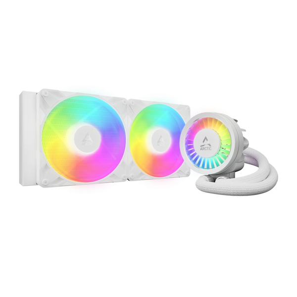 ARCTIC Liquid Freezer III Pro 280 A-RGB (White) Procesor Vodné chladenie typu všetko v jednom 12 cm Biela 1 kusov