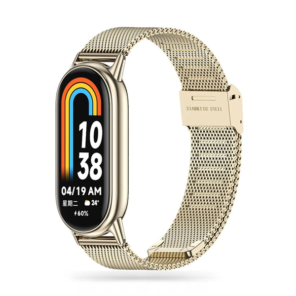 TECH-PROTECT MILANESEBAND Xiaomi okos karkötő 8 / 9 / 10 / NFC csillagfény