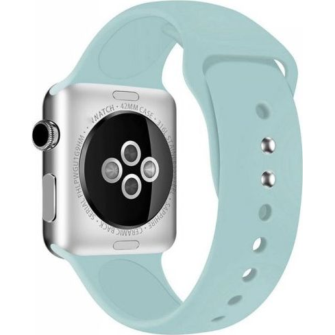 Crong Crong Liquid Band - Pasek do Apple Watch 42/44 mm (miętowy)