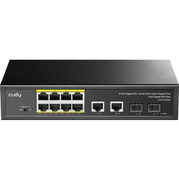 Cudy GS1010PS2 8-port PoE Switch